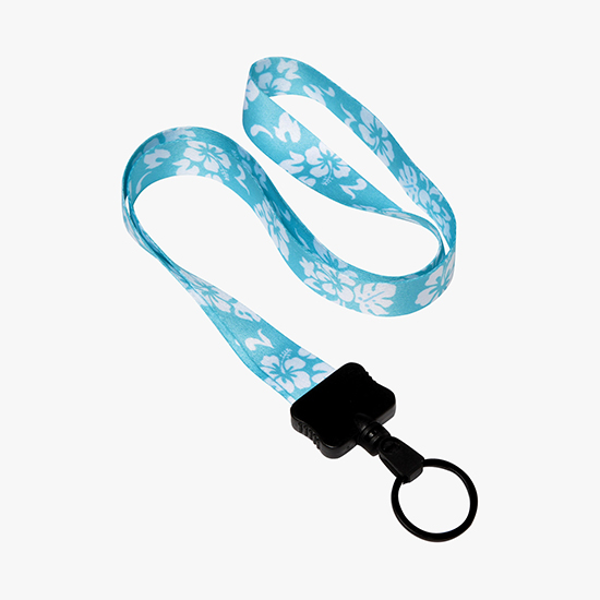 3/4 Full Color Lanyard w/Split Ring - 24-Hour Production