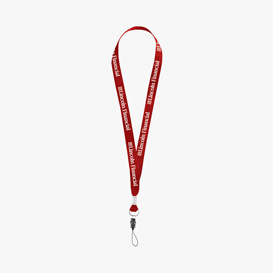 3/4 Nylon Web Lanyard - Accessories Loop