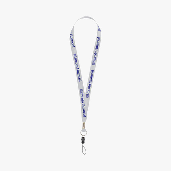 3/4 Nylon Web Lanyard - Accessories Loop