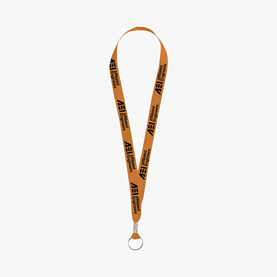 3/4 Nylon Web Lanyard - Split Ring