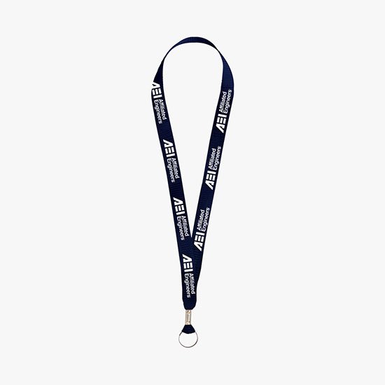3/4 Nylon Web Lanyard - Split Ring
