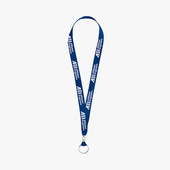 3/4 Nylon Web Lanyard - Split Ring