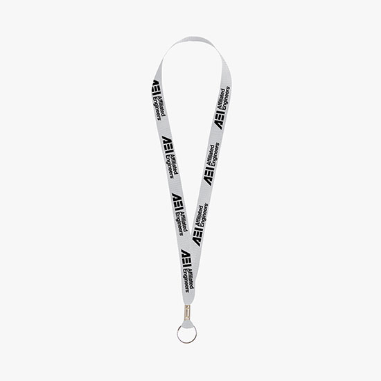 3/4 Nylon Web Lanyard - Split Ring