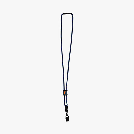 3/16 Nylon Power Cord Lanyard with Slider w/Bulldog Clip