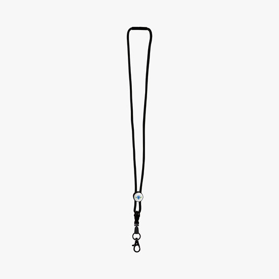 3/16 Nylon Power Cord Lanyard with Slider w/Lobster Claw