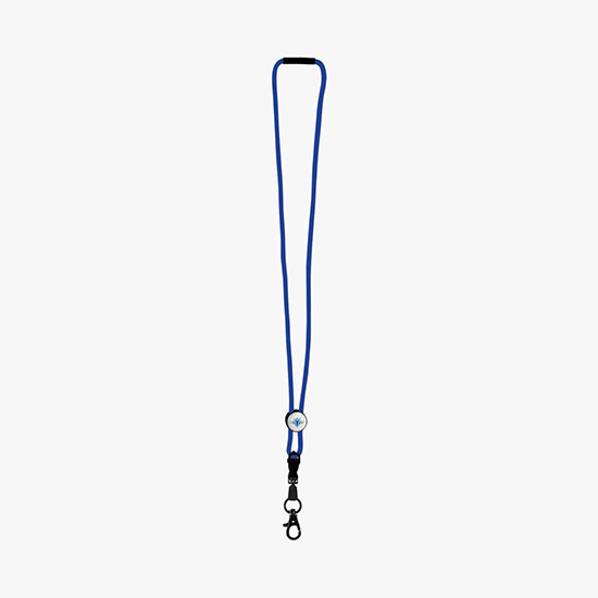 3/16 Nylon Power Cord Lanyard with Slider w/Lobster Claw