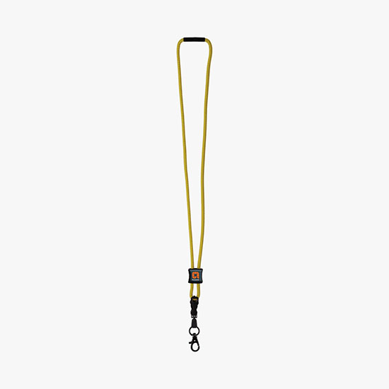 3/16 Nylon Power Cord Lanyard with Slider w/Lobster Claw