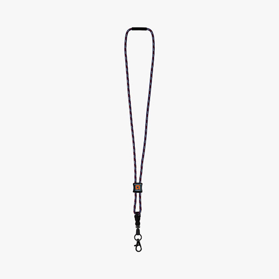 3/16 Nylon Power Cord Lanyard with Slider w/Lobster Claw