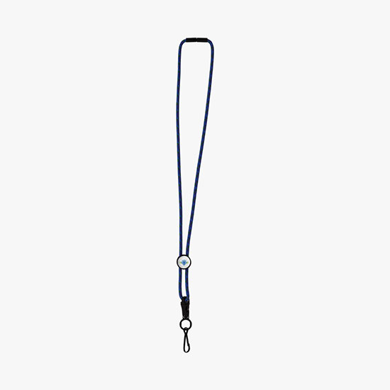 3/16 Nylon Power Cord Lanyard with Slider w/Swivel Hook