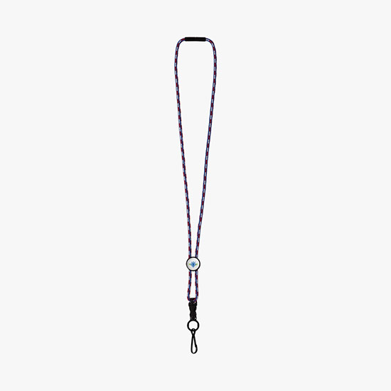 3/16 Nylon Power Cord Lanyard with Slider w/Swivel Hook