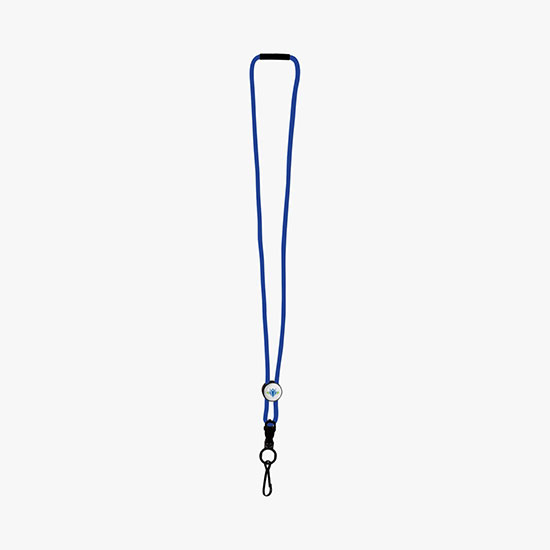 3/16 Nylon Power Cord Lanyard with Slider w/Swivel Hook