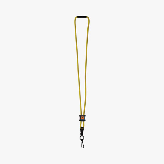 3/16 Nylon Power Cord Lanyard with Slider w/Swivel Hook