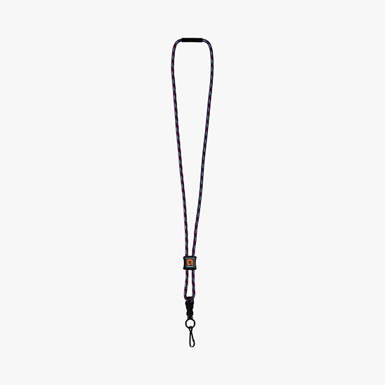 3/16 Nylon Power Cord Lanyard with Slider w/Swivel Hook