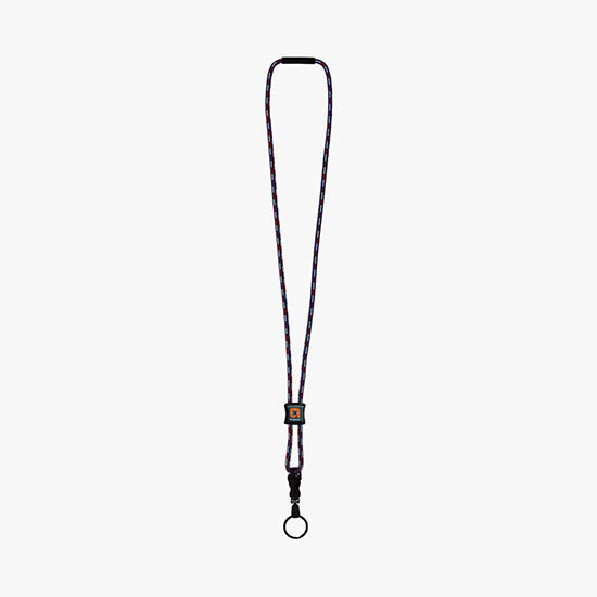 3/16 Nylon Power Cord Lanyard with Slider w/Split Ring