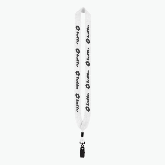 1 Knitted Cotton Lanyard with Metal Crimp & Swivel Bulldog Clip - 24-Hour Production