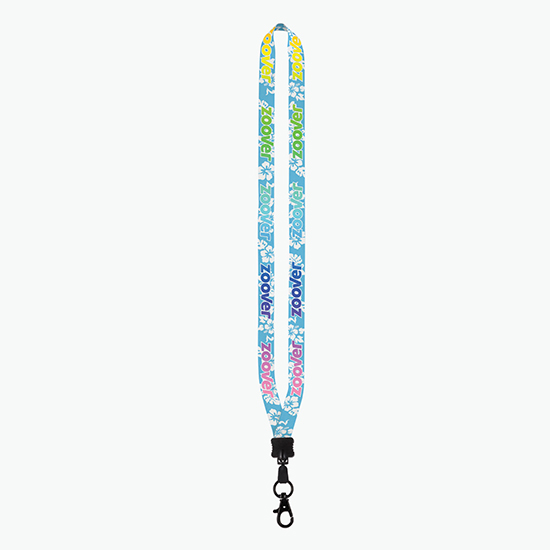 1/2 Full-Color Theme Lanyard w/Lobster Claw