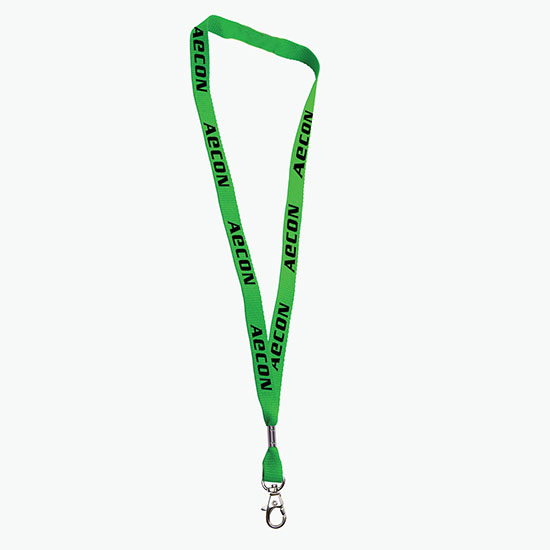 5/8 Neon Lanyard with Safety Breakaway w/Lobster Claw
