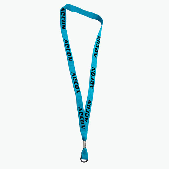 5/8 Neon Lanyard with Safety Breakaway w/O-Ring