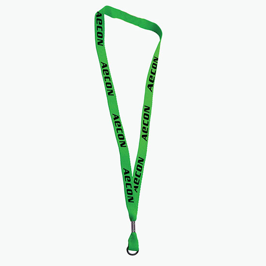 5/8 Neon Lanyard with Safety Breakaway w/O-Ring