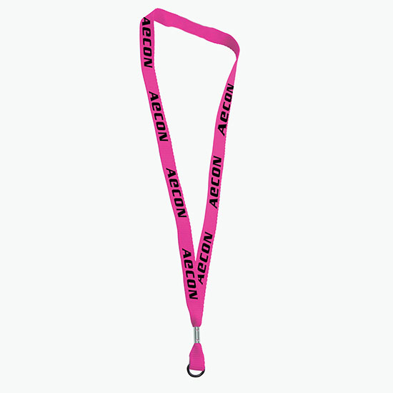 5/8 Neon Lanyard with Safety Breakaway w/O-Ring