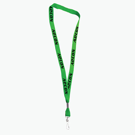 5/8 Neon Lanyard with Safety Breakaway w/Swivel Hook