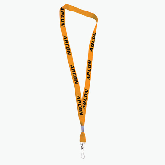 5/8 Neon Lanyard with Safety Breakaway w/Swivel Hook