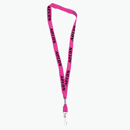 5/8 Neon Lanyard with Safety Breakaway w/Swivel Hook