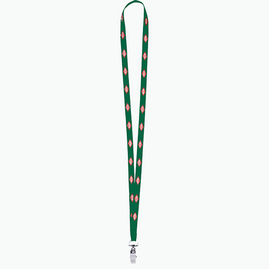 Plan Ahead & Save 3/8 Econo Lanyard w/Metal Swivel Bulldog Clip