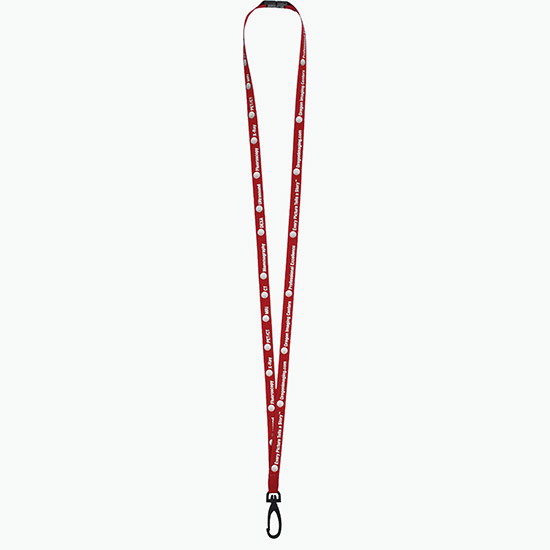 Plan Ahead & Save 3/8 Econo Lanyard w/Plastic J-Hook Clip
