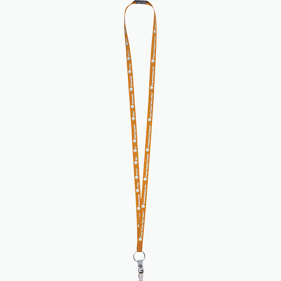Plan Ahead & Save 3/8 Econo Lanyard w/Split Ring & Bulldog Clip