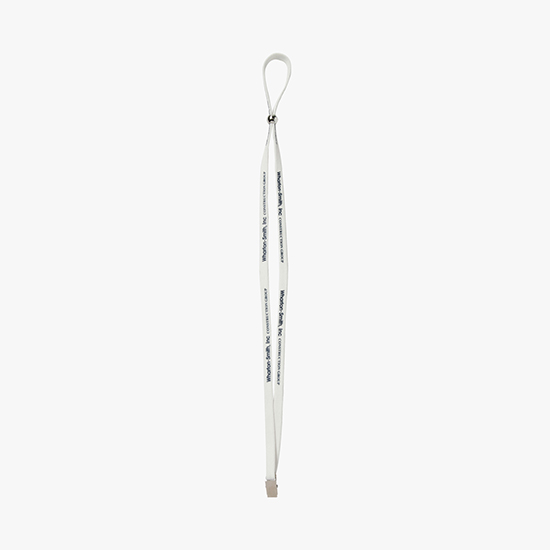 3/8 Adjustable Polyester Lanyard - Bulldog Clip
