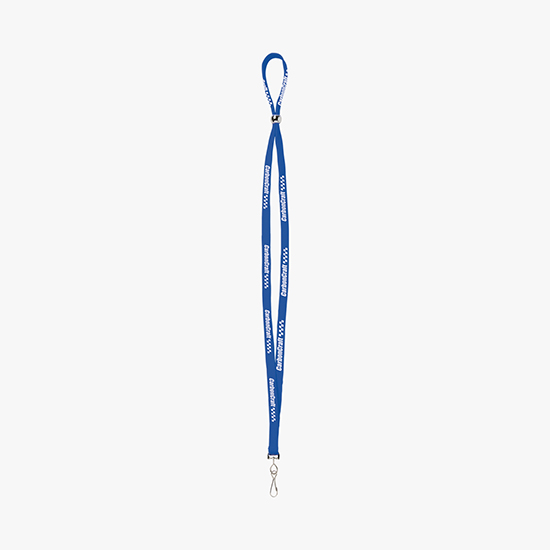 3/8 Adjustable Polyester Lanyard - Swivel Hook