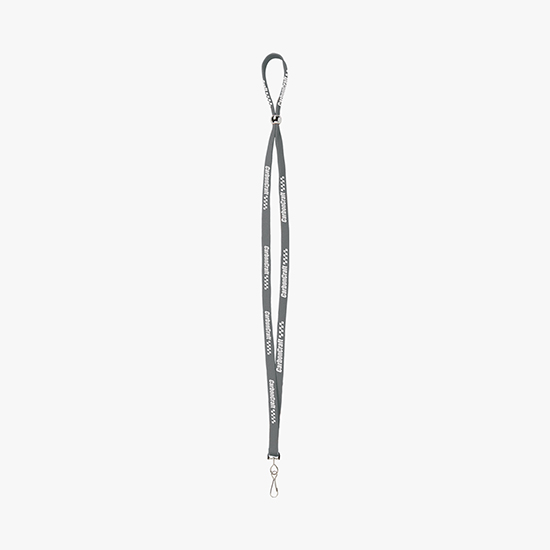 3/8 Adjustable Polyester Lanyard - Swivel Hook