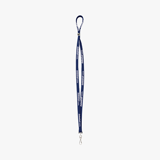3/8 Adjustable Polyester Lanyard - Swivel Hook