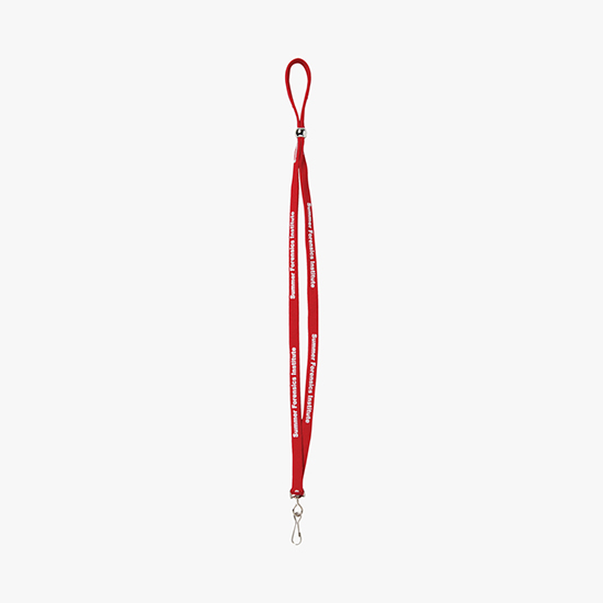 3/8 Adjustable Polyester Lanyard - Swivel Hook