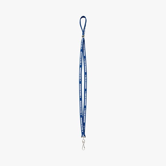3/8 Adjustable Polyester Lanyard - Swivel Hook