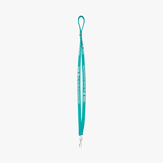 3/8 Adjustable Polyester Lanyard - Swivel Hook