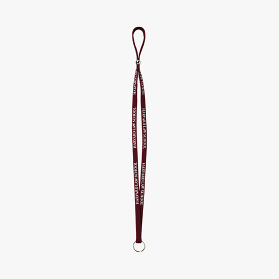 3/8 Adjustable Polyester Lanyard - Split Ring