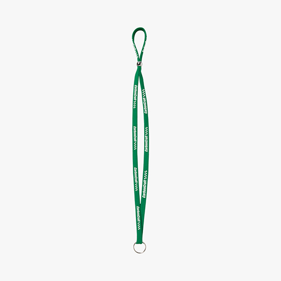 3/8 Adjustable Polyester Lanyard - Split Ring