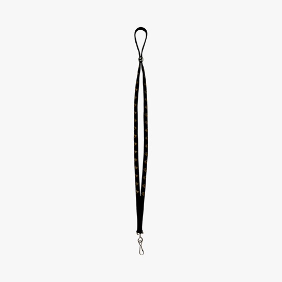 1/2 Adjustable Polyester Lanyard w/Swivel Hook