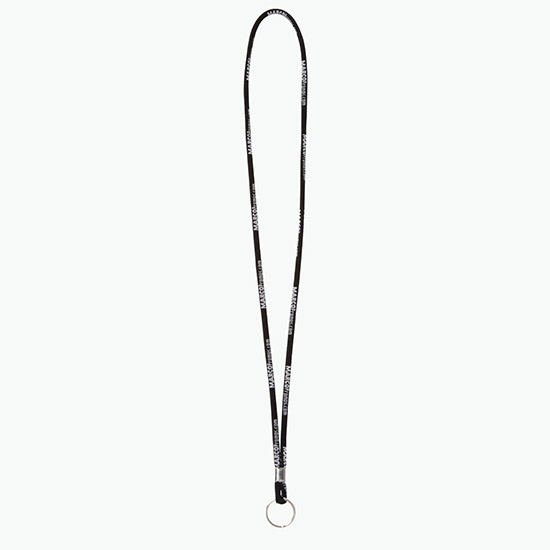 Plan Ahead & Save - 1/4 Round Custom Woven Lanyard - NPS Split Ring