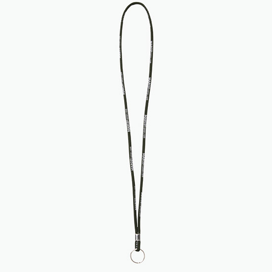 Plan Ahead & Save - 1/4 Round Custom Woven Lanyard - NPS Split Ring