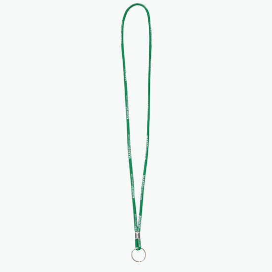 Plan Ahead & Save - 1/4 Round Custom Woven Lanyard - NPS Split Ring