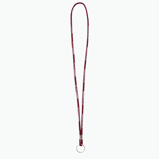 Plan Ahead & Save - 1/4 Round Custom Woven Lanyard - NPS Split Ring
