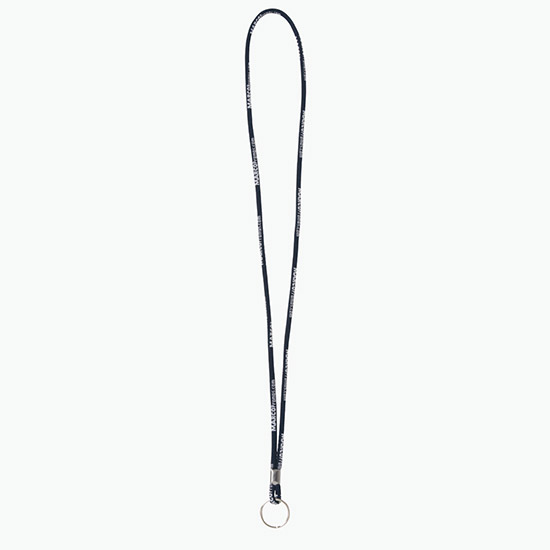 Plan Ahead & Save - 1/4 Round Custom Woven Lanyard - NPS Split Ring