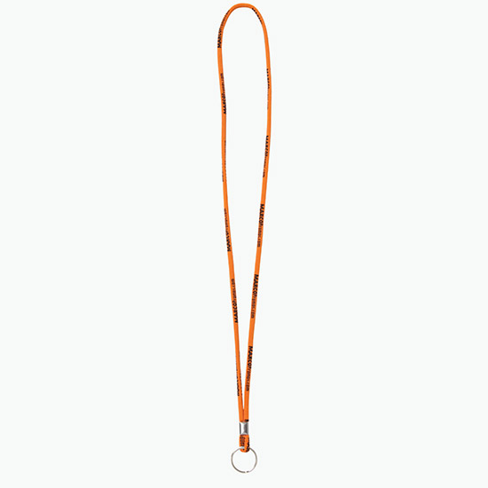 Plan Ahead & Save - 1/4 Round Custom Woven Lanyard - NPS Split Ring