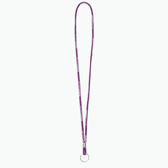 Plan Ahead & Save - 1/4 Round Custom Woven Lanyard - NPS Split Ring