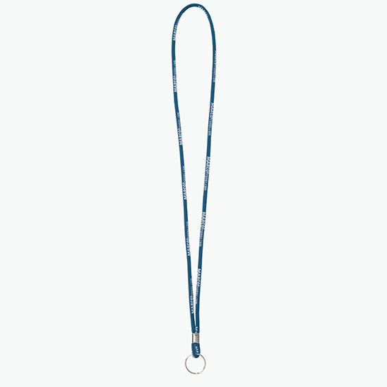Plan Ahead & Save - 1/4 Round Custom Woven Lanyard - NPS Split Ring