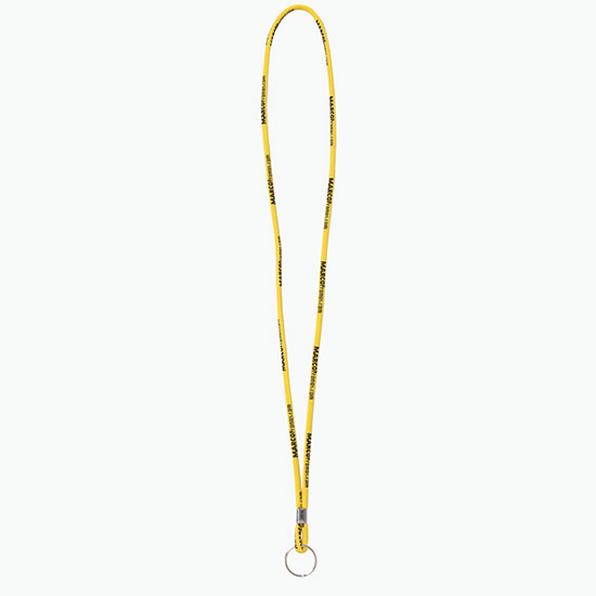Plan Ahead & Save - 1/4 Round Custom Woven Lanyard - NPS Split Ring