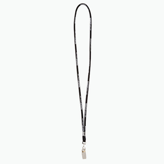 Plan Ahead & Save - 1/4 Round Custom Woven Lanyard - NPS Swivel Bulldog Clip